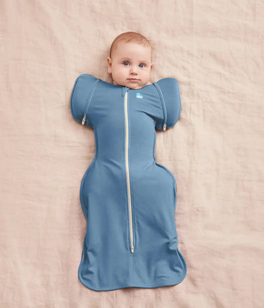 Swaddle Up™ 2-in-1 Transition Bag 1.0 TOG Viscose from Bamboo Storm Blue